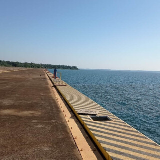 Casi sin actividad en puertos de la Mesopotamia por la bajante