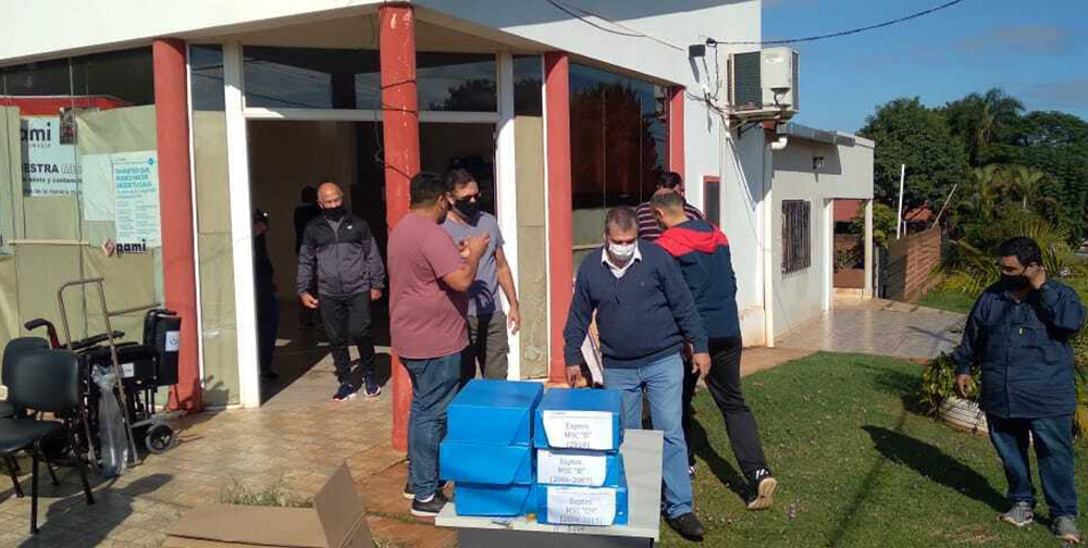Luego del reclamo, la sede del PAMI abandonó el lugar que ocupaba