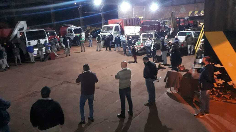 Municipales de Alem exigen recomposición salarial