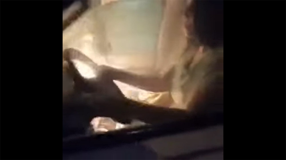 Incendió el auto, aceleró a fondo y causó un choque múltiple en Asunción