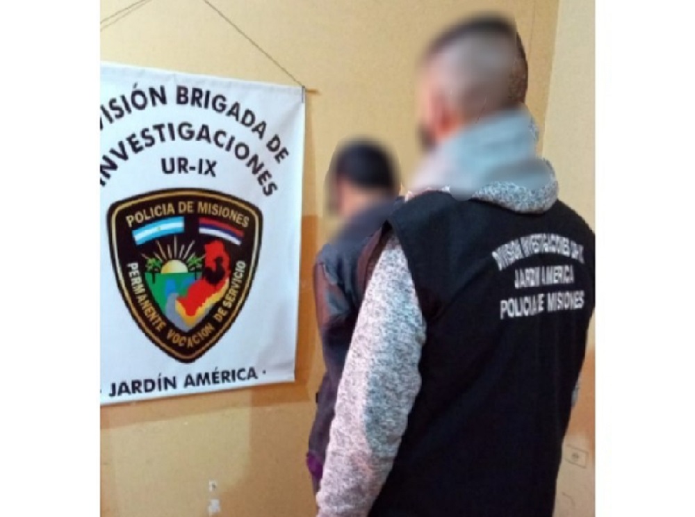 Joven filmado en pleno robo fue atrapado en Jardín América