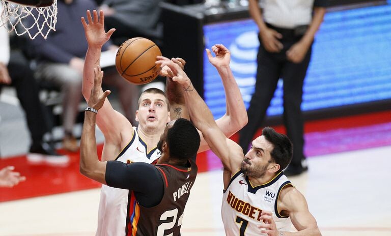 Denver pasó a semifinales de la NBA con un mejor aporte de Campazzo