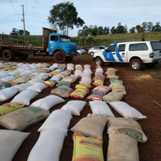 Prefectura incautó más de 11 toneladas de soja de contrabando