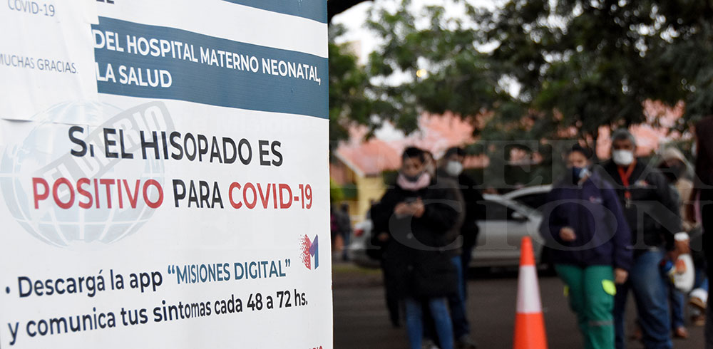 Testeo y vacunación en el Hospital Madariaga