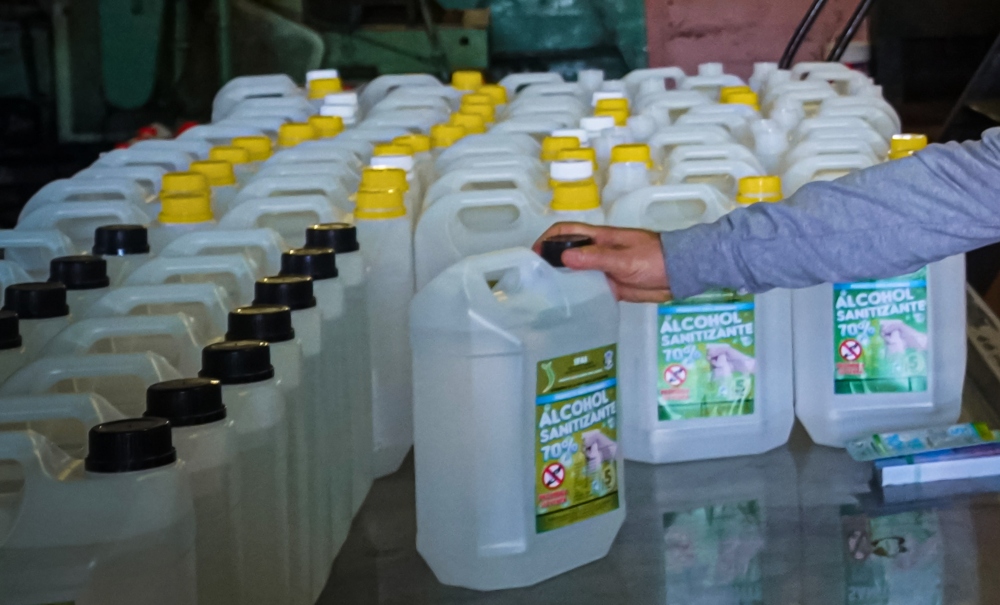 “Somos de las pocas provincias que produce alcohol”