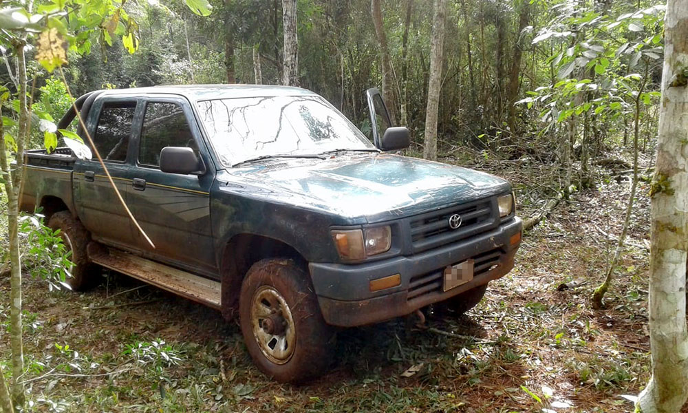 Hallaron la camioneta del presunto agresor de Amarilla, sospechan que huyó a Brasil