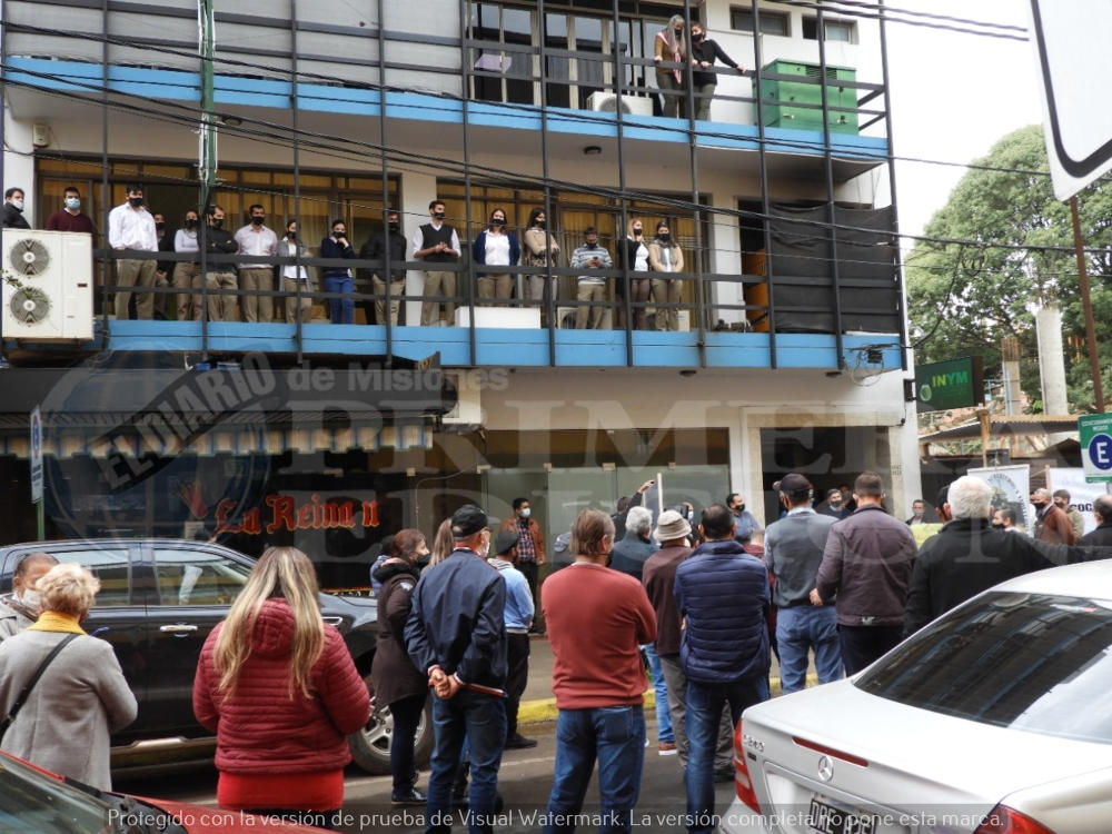 Productores yerbateros se movilizaron para apoyar resolución del INYM