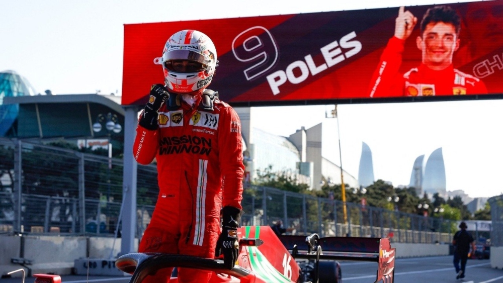 Segunda “pole position” consecutiva para Leclerc en la Fórmula 1