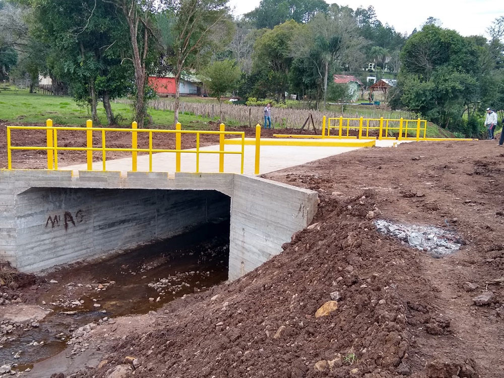 Habilitan puente urbano en Andrade