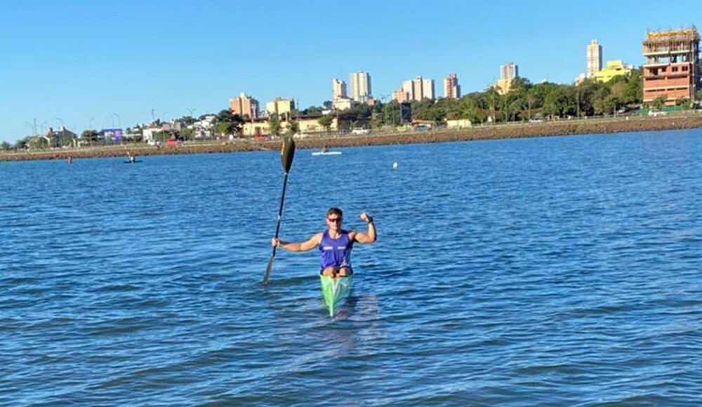 Leo Cabrera pone proa hacia el Sudamericano Juvenil