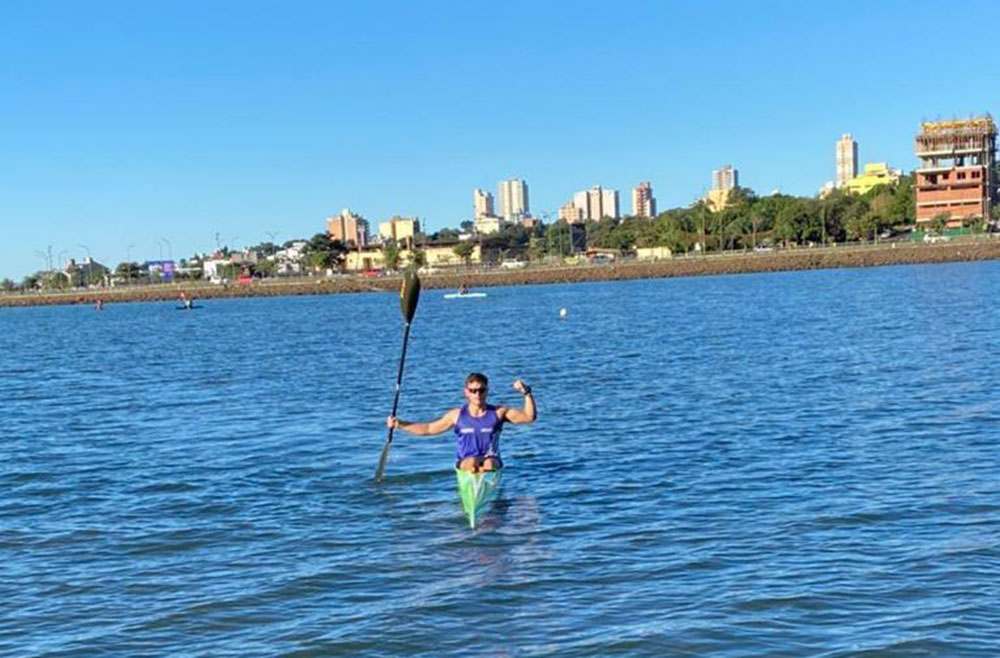 Leo Cabrera pone proa hacia el Sudamericano Juvenil