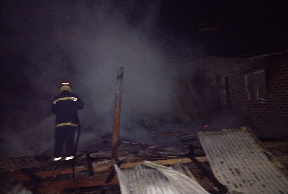 Incendio en Mártires