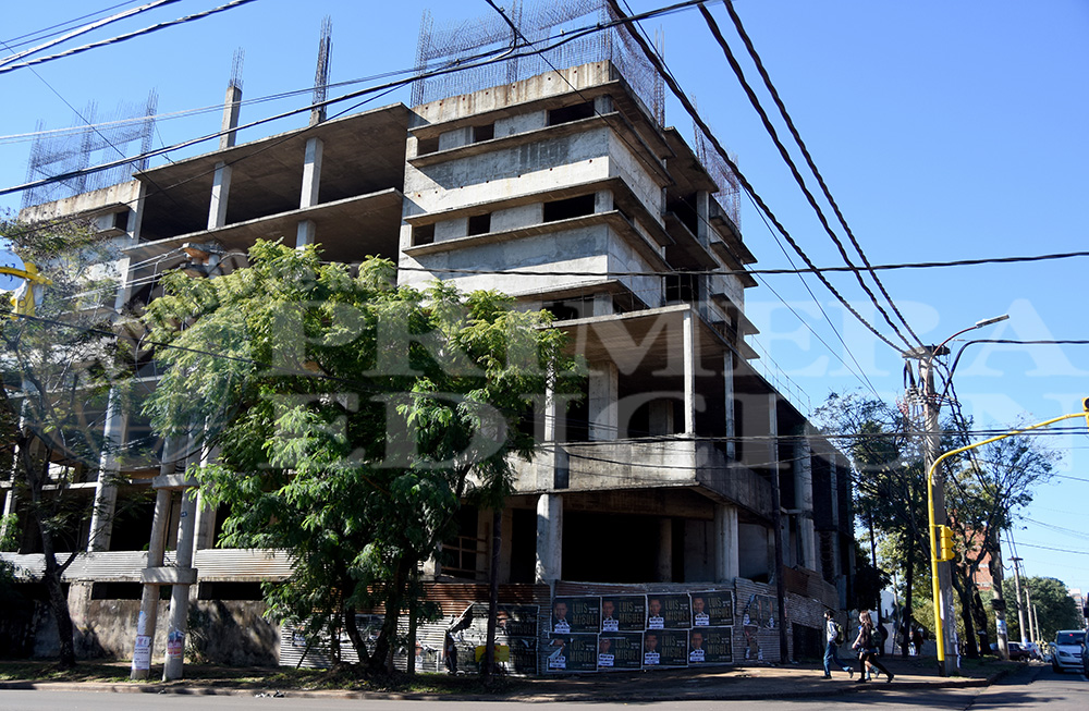 El Palacio de Justicia Federal lleva cinco años parado y con casi todo por construir