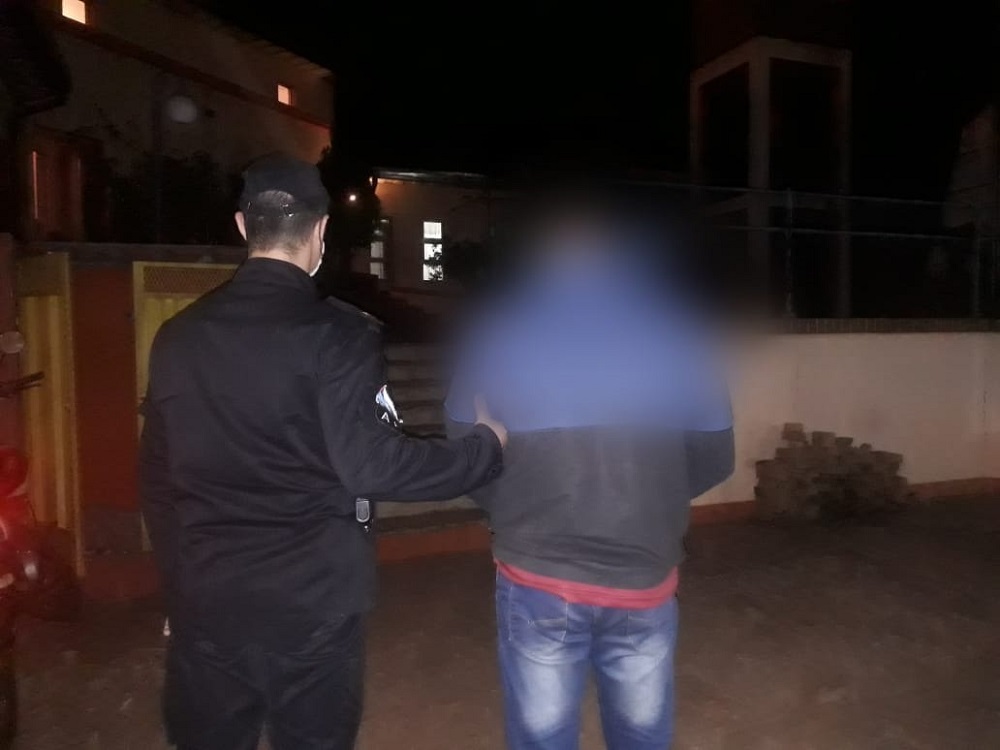 Fue apresado en Oberá por agredir y amenazar a su mujer embarazada