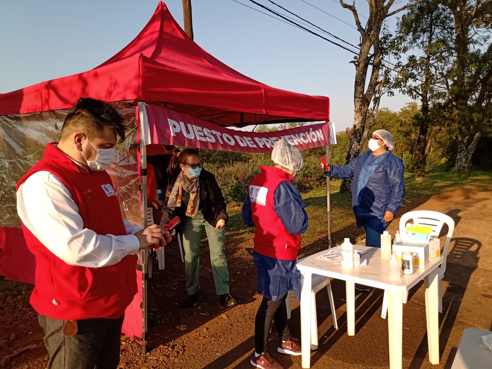 COVID-19: a partir de hoy se vacuna en los tres peajes de Misiones