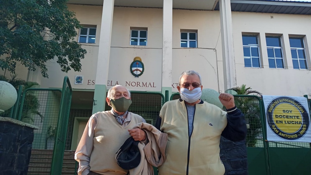 El frente educativo crítico firmó el acuerdo salarial con el Gobierno