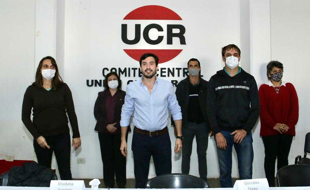 La UCR presentó su lista para las PASO con Arjol, Waidelich y Klingbeil