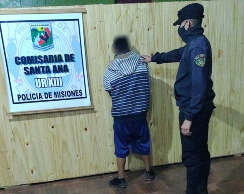 Amenazó a una pareja de vecinos y terminó detenido