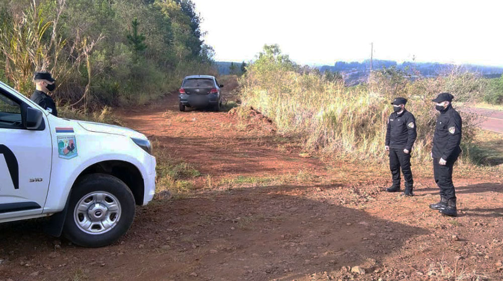 Recuperaron en Colonia Aurora un automóvil robado en El Soberbio