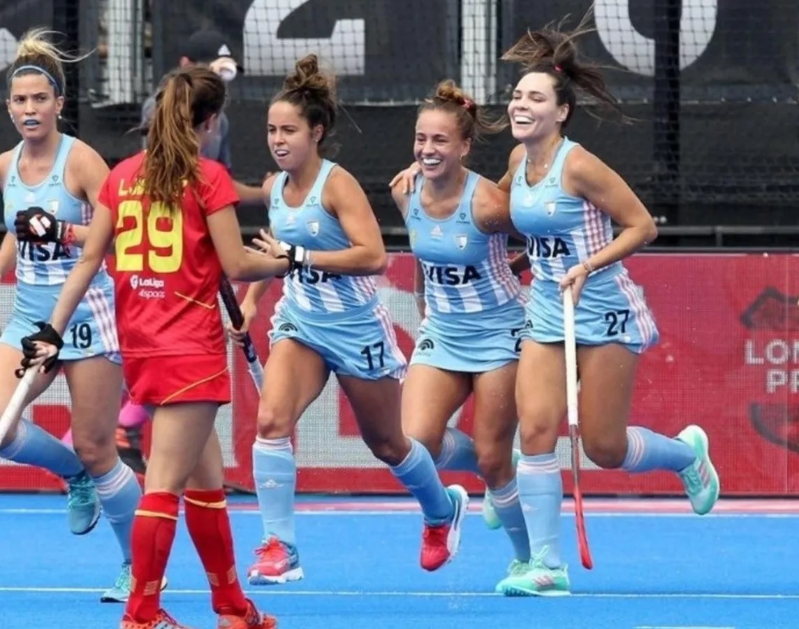 Las Leonas vencieron a España y lograron su primer triunfo en los Juegos