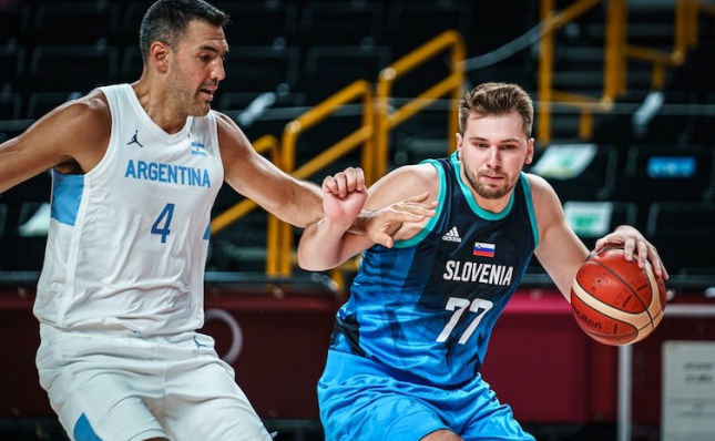 Juegos Olímpicos: con un Luka Doncic implacable, Argentina perdió con Eslovenia
