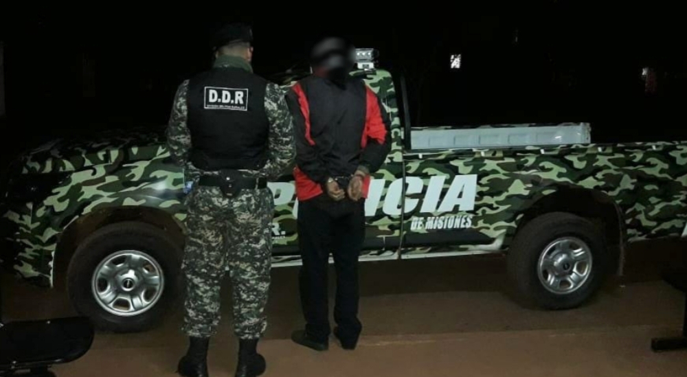 Detuvieron a violento que golpeó a su pareja e hija en Montecarlo