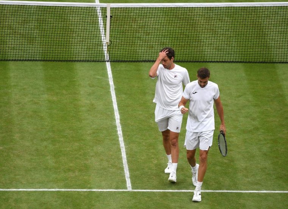Wimbledon: Zeballos y el español Granollers no pudieron en la final de dobles