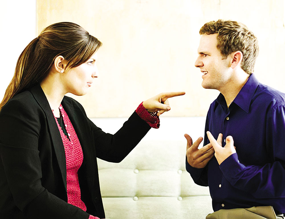 Echar  la culpa  al otro