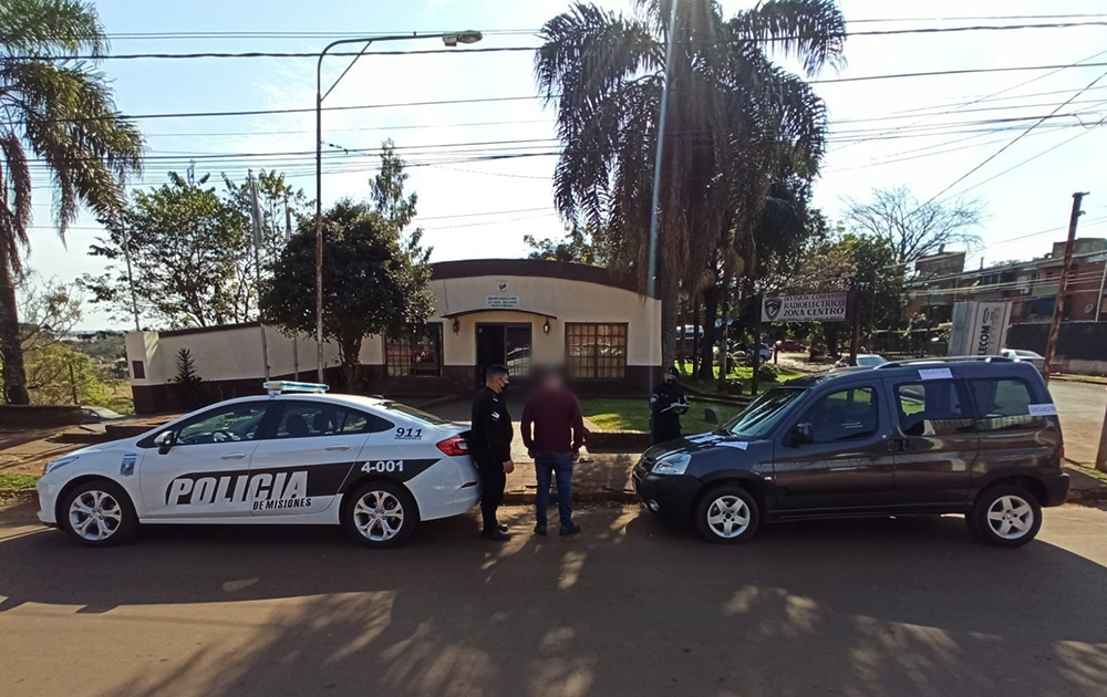 Secuestraron en Oberá cuatro vehículos robados en Buenos Aires