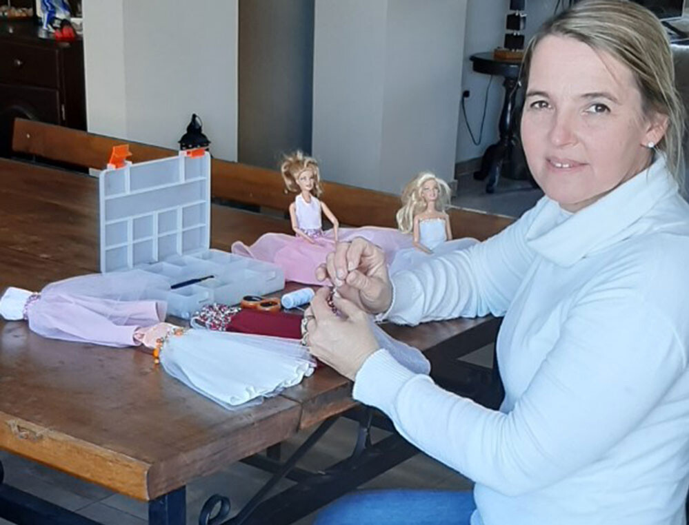 Diseños glam para las Barbies