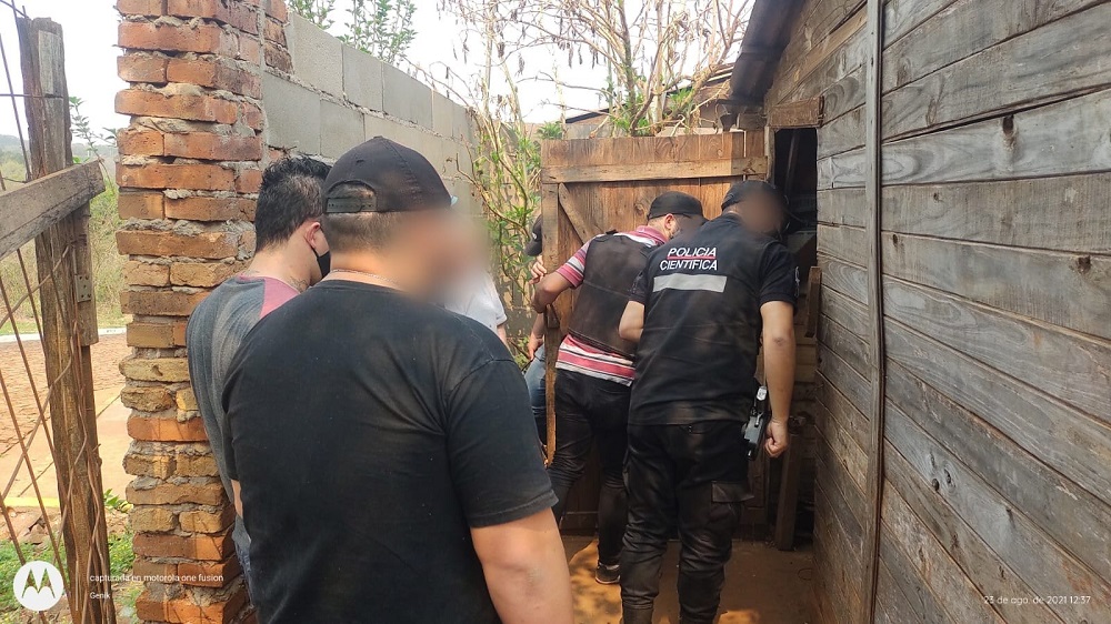 Encontraron otra media tonelada de droga en el “búnker narco” de Jardín América