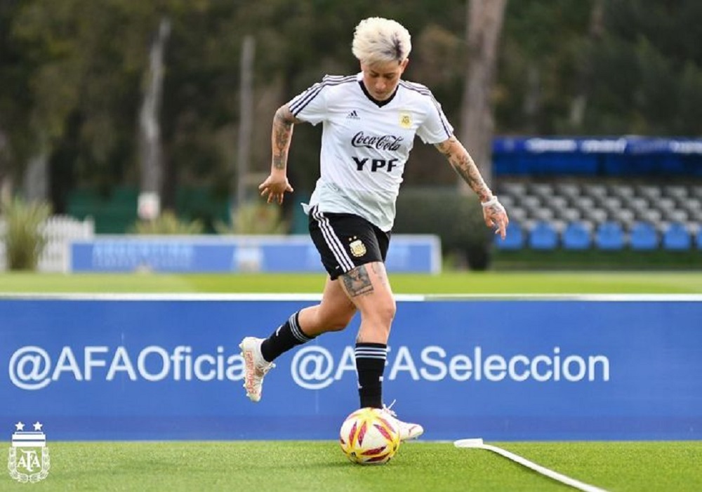 Yamila Rodríguez transita su segunda semana con la selección Argentina