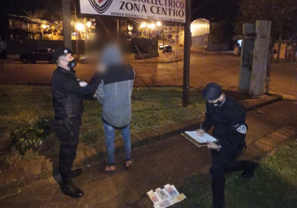 Capturaron a un joven por el robo a un taxista en Oberá