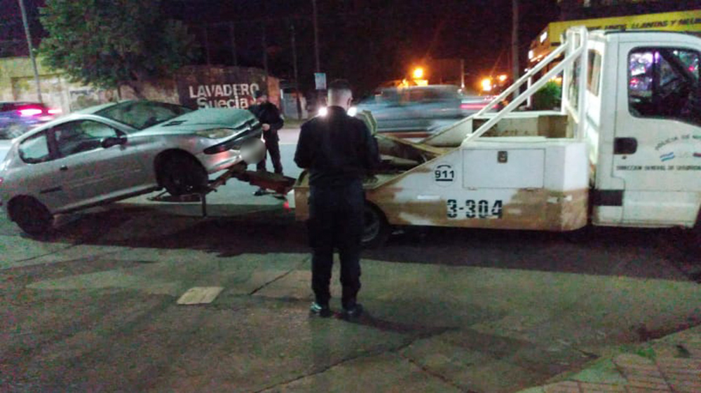 Conducía de forma temeraria y fue detenido 