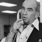 Fotografía del actor estadounidense Ed Asner, recordado por su personaje de Lou Grant y su trabajo en la película Up.