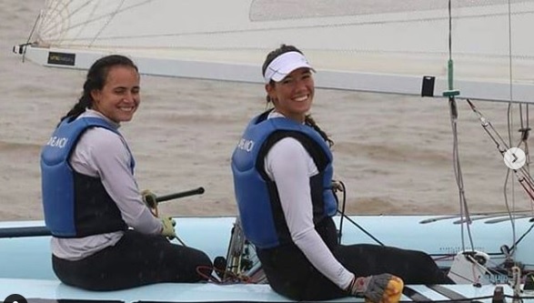 Las jornada de vela para Hartkopf y Tavella fue postergada para el martes