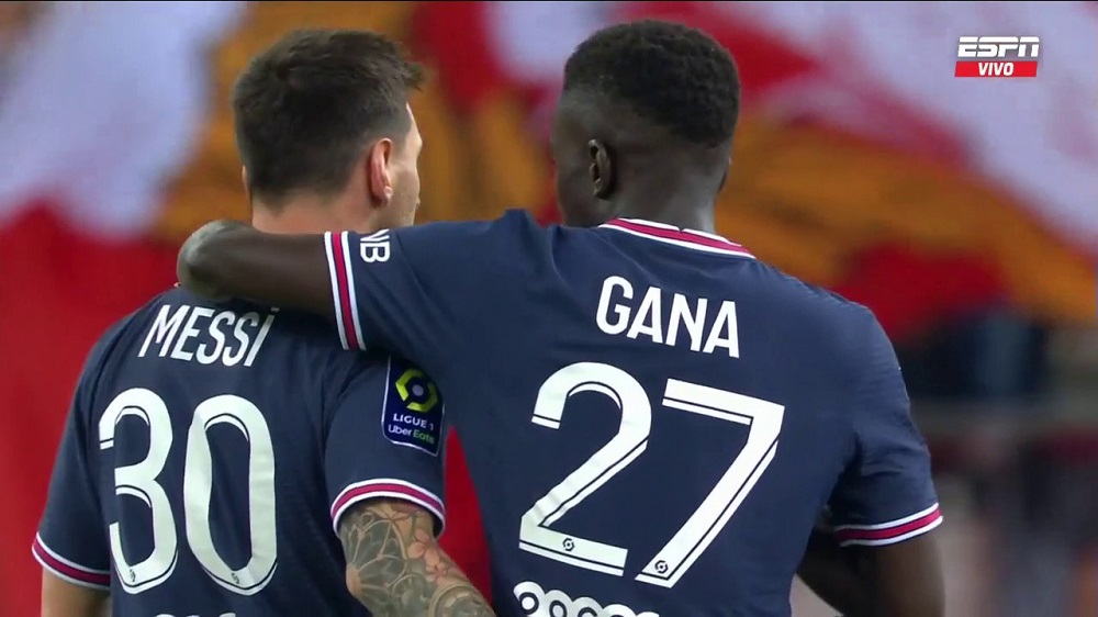 Messi debutó en el Paris Saint-Germain