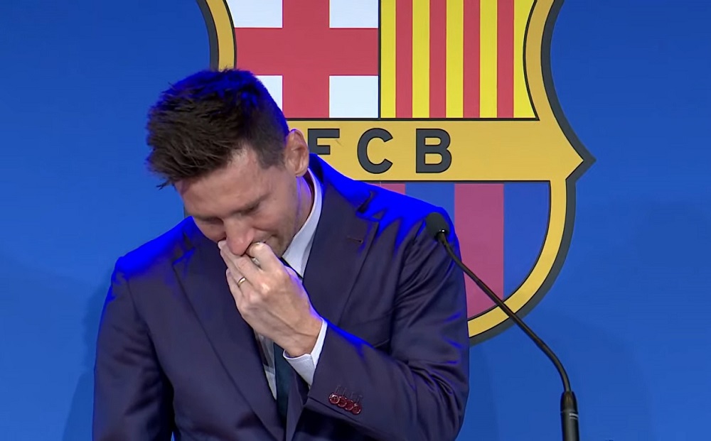 Messi se despidió de Barcelona: “Estoy bloqueado todavía”
