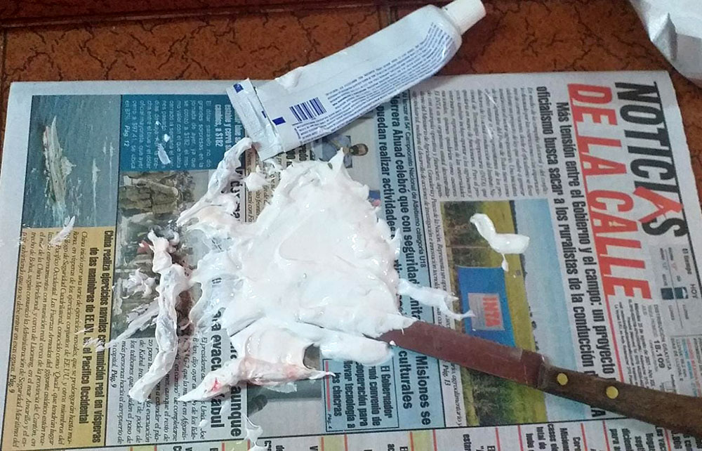 “¿Tanto van a desconfiar? Es comida para los pibes nomás”