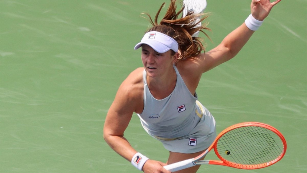 La argentina Nadia Podoroska arrancó con todo en Cleveland