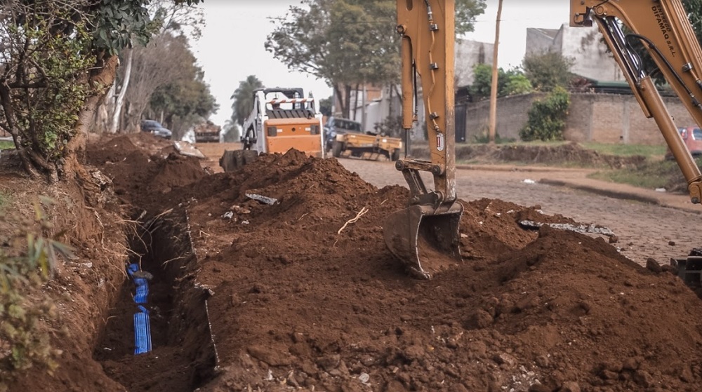 Posadas: extienden la red de agua potable en la Chacra 135