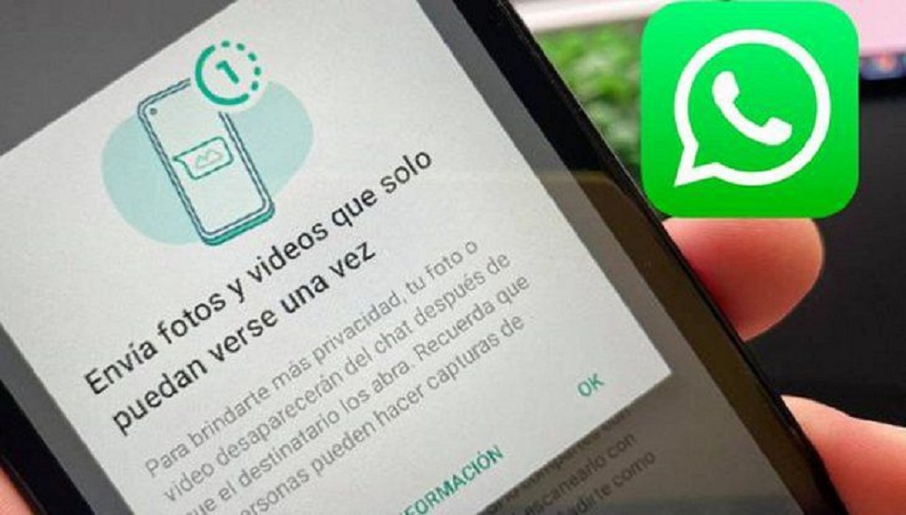 WhatsApp ya permite enviar fotos y videos para ver una sola vez
