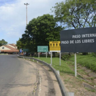 Corrientes Paso fronterizo con Brasil