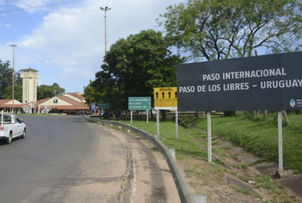 Corrientes Paso fronterizo con Brasil