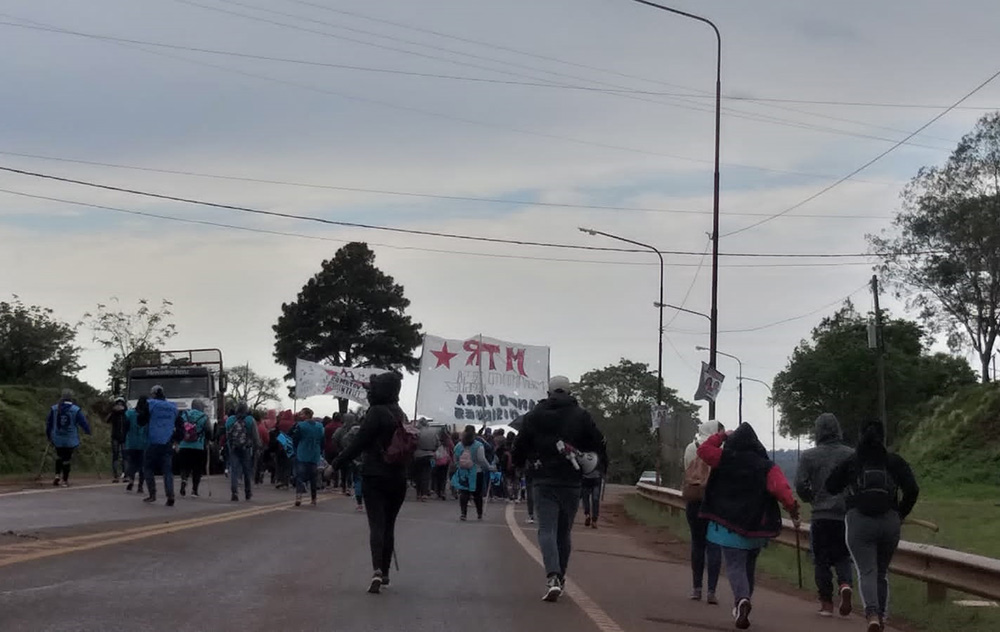 Jornada de manifestaciones y cortes en todo Misiones