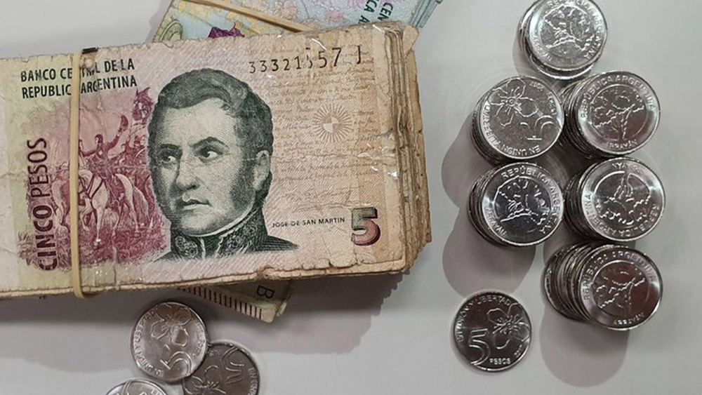 Billete de $5 pesos
