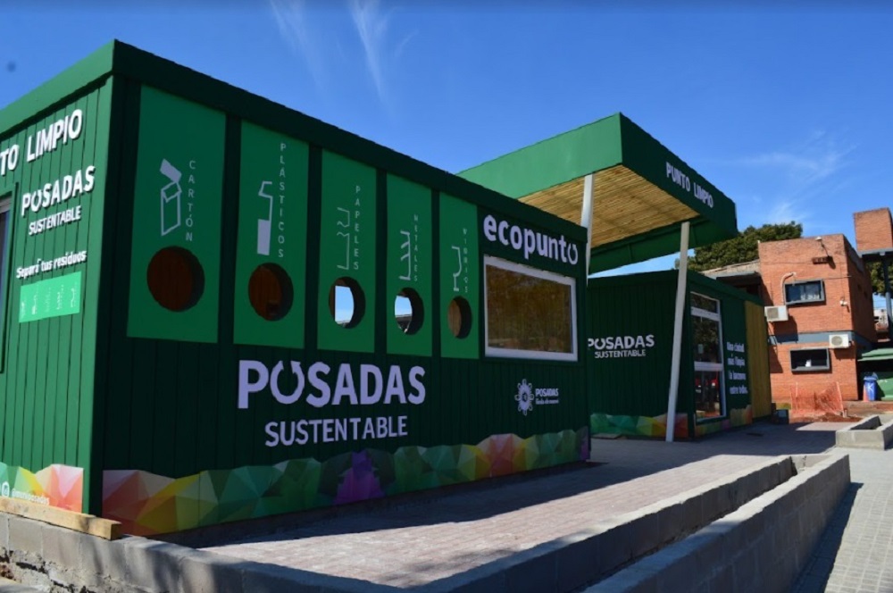 Están casi listos los trabajos del “Punto Limpio” sobre la avenida San Martín