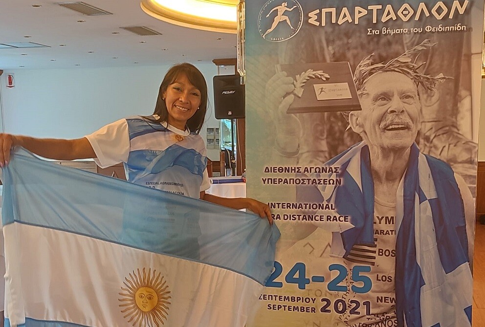 Sandra Rolón arranca su participación en el histórico Spartathlon