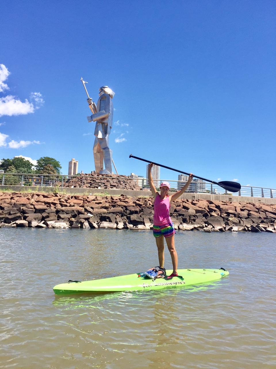 Las mujeres copan el río