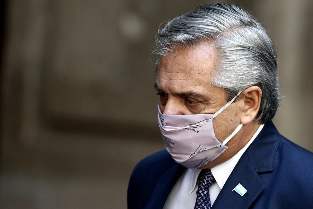 Alberto Fernández: “Con presiones, no”